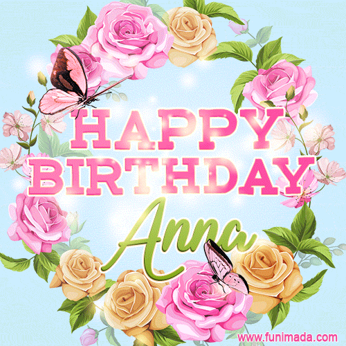 Auguri Di Buon Compleanno Anna – GIF di buon compleanno n. 68
