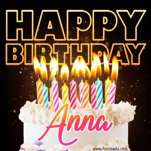 Auguri Di Buon Compleanno Anna – GIF di buon compleanno n. 72