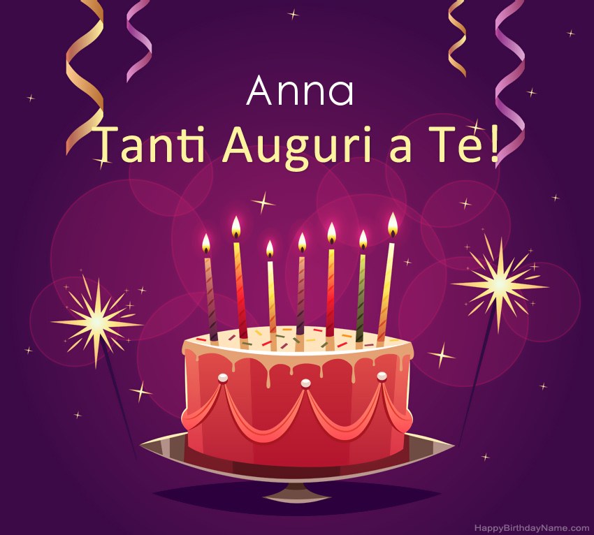 Auguri Di Buon Compleanno Anna – immagine di buon compleanno n. 141