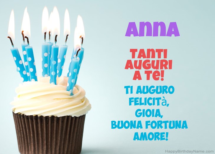 Auguri Di Buon Compleanno Anna – immagine di buon compleanno n. 196