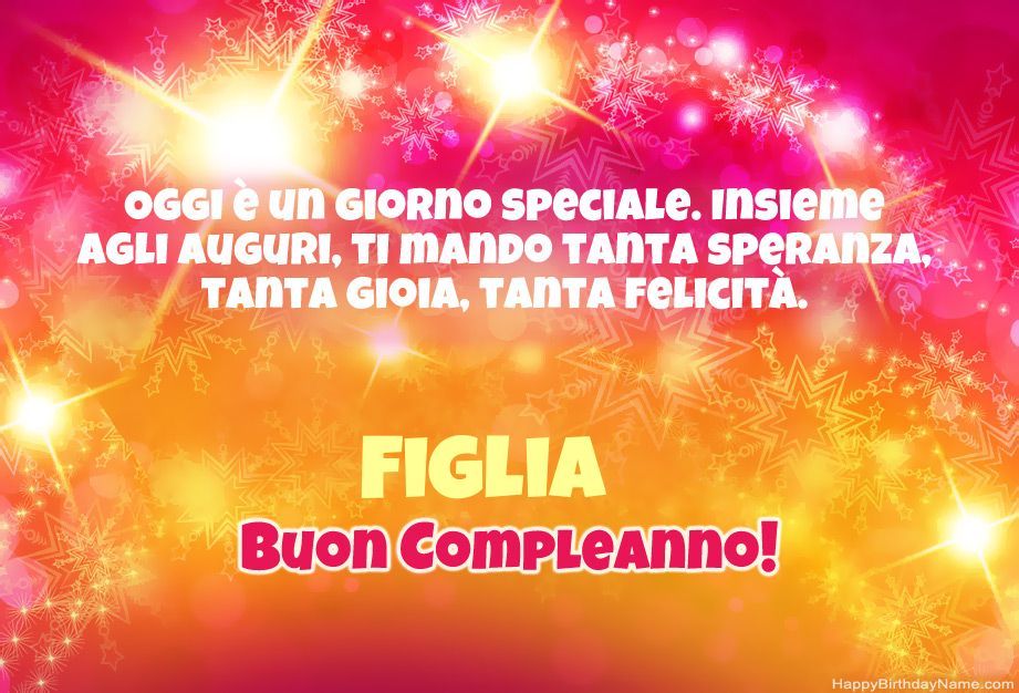 Bellissima lettera di buon compleanno per la figlia di 4 anni – immagine di buon compleanno n. 21