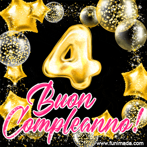 Bellissima lettera di buon compleanno per la figlia di 4 anni – GIF di buon compleanno n. 29