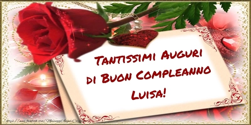 Buon compleanno Luisa – immagine di buon compleanno n. 6