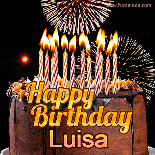 Buon compleanno Luisa – GIF di buon compleanno n. 45