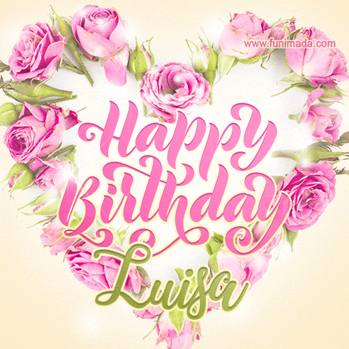 Buon compleanno Luisa – GIF di buon compleanno n. 47