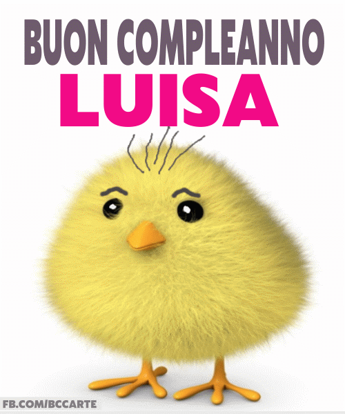 Buon compleanno Luisa – GIF di buon compleanno n. 54