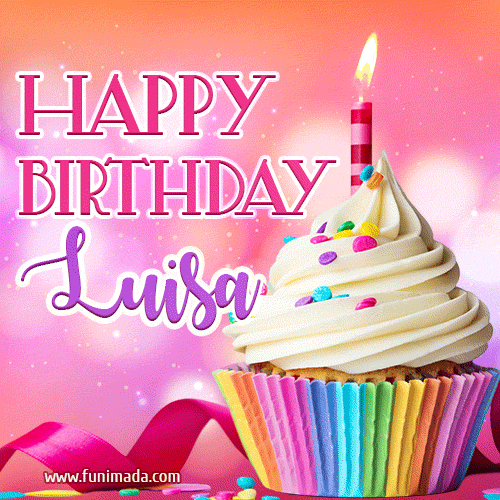 Buon compleanno Luisa – GIF di buon compleanno n. 39