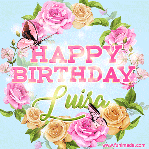 Buon compleanno Luisa – GIF di buon compleanno n. 41
