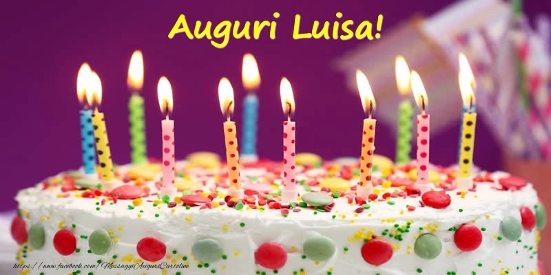Buon compleanno Luisa – immagine di buon compleanno n. 132