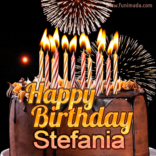 Buon compleanno Stefania – GIF di buon compleanno n. 14