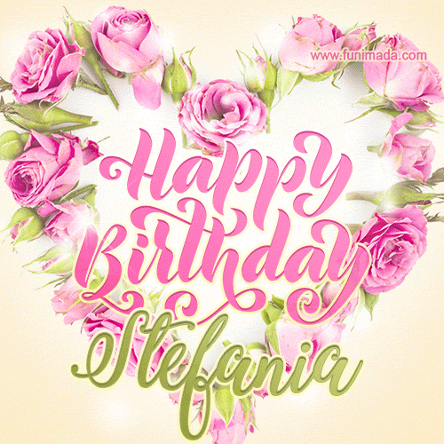 Buon compleanno Stefania – GIF di buon compleanno n. 11