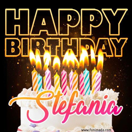 Buon compleanno Stefania – GIF di buon compleanno n. 8