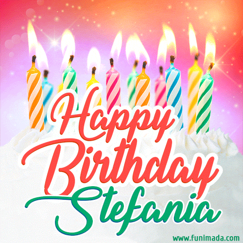 Buon compleanno Stefania – GIF di buon compleanno n. 5