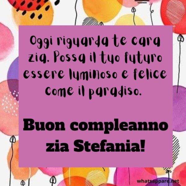 Buon compleanno Stefania – immagine di buon compleanno n. 58