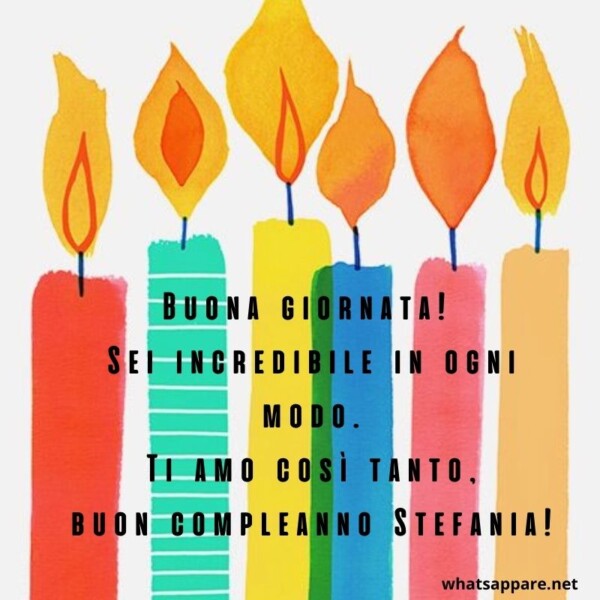 Buon compleanno Stefania – immagine di buon compleanno n. 59
