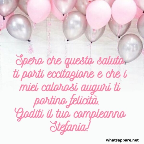 Buon compleanno Stefania – immagine di buon compleanno n. 61