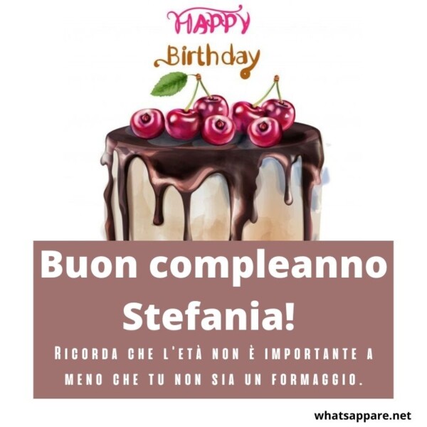Buon compleanno Stefania – immagine di buon compleanno n. 56